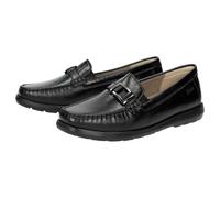 Slipper SIOUX "Cortizia-718-H-SC", Damen, Gr. 40 (UK 6 1/2), schwarz, Obermaterial: 100% Lammnappaleder LANA. 100% Gummi rubber., Schuhe Slipper (21964125-40) schwarz