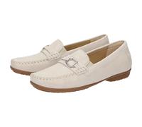 Slipper SIOUX "Cortizia-723-H", Damen, Gr. 37 (UK 4), beige, Obermaterial: 50% Ziegenleder goatskin. 50% Ziegenveloursleder GOVL. 100% Gummi rubber., Schuhe Slipper (43758303-37) beige