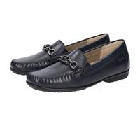 Slipper SIOUX "Cortizia-737-H-SC", Damen, Gr. 38 (UK 5), blau (dunkelblau), Obermaterial: 100% Lammnappaleder LANA. 100% Gummi rubber., Schuhe Slipper (46721765-38) dunkelblau