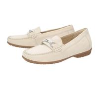 Slipper SIOUX "Cortizia-738-H", Damen, Gr. 39.5 (UK 6), beige, Obermaterial: 100% Ziegenveloursleder GOVL. 100% Gummi rubber., Schuhe Slipper (66962141-39,5) beige