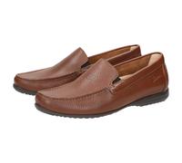 Slipper SIOUX "Gilles-H", Herren, Gr. 46,5 (UK 11 1/2), braun (cognac), Obermaterial: 100% Rindsleder Leather cow. 100% Gummi rubber., Schuhe Slipper (84458559-46,5) cognac