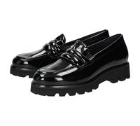 Slipper SIOUX "Meredira-726-H", Damen, Gr. 36 (UK 3 1/2), schwarz, Obermaterial: 100% Lammlackleder LAPA. 100% Gummi rubber., Schuhe Slipper (19554211-36) schwarz