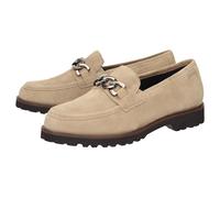 Slipper SIOUX "Meredith-734-H", Damen, Gr. 36 (UK 3 1/2), beige, Obermaterial: 100% Lammveloursleder LAVL. 100% Gummi rubber., Schuhe Slipper (27276622-36) beige