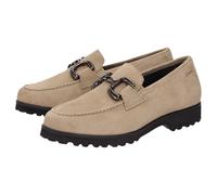 Slipper SIOUX "Meredith-753-H", Damen, Gr. 36 (UK 3 1/2), beige, Obermaterial: 100% Lammveloursleder LAVL. 100% Gummi rubber., Schuhe Slipper (91879438-36) beige