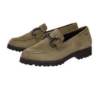 Slipper SIOUX "Meredith-753-H", Damen, Gr. 41 (UK 7), grün, Obermaterial: 100% Lammveloursleder LAVL. 100% Gummi rubber., Schuhe Slipper (77522604-41) grün