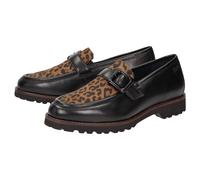 Sioux Damen Meredith Schuhe mit Rollen, Schwarz Karamell, 40.5 EU Weit