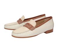 Slipper SIOUX "Rosikena-700", Damen, Gr. 41.5 (UK 7 1/2), beige, Obermaterial: 100% Lammnappaleder LANA. 100% Gummi rubber., Schuhe Slipper (18539553-41,5) beige
