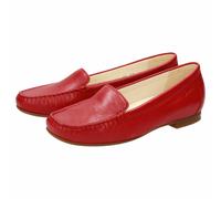 Slipper SIOUX "Zalla", Damen, Gr. 41 (UK 7), rot, Obermaterial: 100% Lammnappaleder LANA. 100% Gummi rubber., Schuhe Slipper (39496442-41) rot