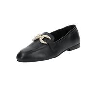 Slipper STEVE MADDEN "STEVE MADDEN Slipper Leder", Damen, Gr. 36, schwarz, Leder, Schuhe Slipper (88773209-36) schwarz