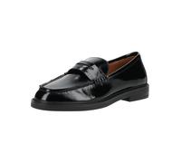Slipper STEVE MADDEN "STEVE MADDEN Slipper Leder", Damen, Gr. 39, schwarz, Leder, Schuhe Slipper (28421107-39) schwarz