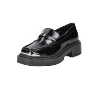 Slipper STEVE MADDEN "STEVE MADDEN Slipper Lederimitat", Damen, Gr. 39, schwarz (schwarz lack), Lederimitat, Schuhe (52517110-39) schwarz lack