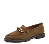 Tamaris Damen-Slipper CAMEL Braun Größe 36