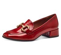 Tamaris Damen Trotteur Blockabsatz bequem; RED, EU 37