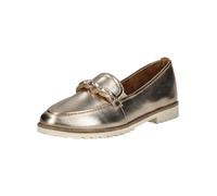 Tamaris Damen Klassische Ballerinas, Frauen Flats,Comfort Lining,TOUCHit-Fußbett,Slip-ons,klassisch elegant,Ballerinen,Bronce,39 EU