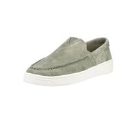 Slipper TOMS "TOMS Slipper Leder", Herren, Gr. 44, grün (grau), Leder, Schuhe Slipper (10800705-44) grau