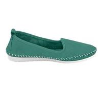Slipper ANDREA CONTI, Damen, Gr. 40, blau (türkis), Glattleder, Leder, Schuhe Slipper (56285638-40) türkis