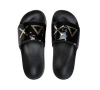 Slippers logo strass Sun68 11 nero donna DS25SU26 X35205 38