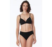 Schiesser essential Slip 3er Pack - Damen - 3x schwarz in Größe 42