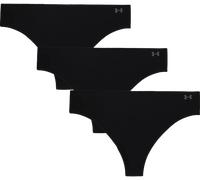 Slips Under Armour Pure Stretch 3-Pack No Show Thong 1200122273125 Größe L EU