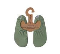 Slipstop Barfuß Kinderbadeschuhe - Basil Junior grün 24/26