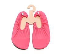 Slipstop Damen Strandschuhe Aquaschuhe Schwimmschuhe Hausschuhe in PINK für Strand Pool Surf Yoga Übung, rutschfest in Größe 37-38