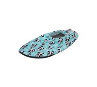 Slipstop Hausschuhe Badeschuhe CUBS BLUE Panda hellblau, Größe:18/20 EU