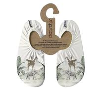 SLIPSTOP Kinder Hausschuhe Badeschuhe JUMANJI Weiß 27/29 EU