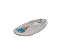 Slipstop Kinder Hausschuhe Badeschuhe HOPPITY Tiere weiß, Größe:24/26 EU