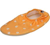 Slipstop Kinder Hausschuhe Badeschuhe Marbella Blume Yellow, Größe:27/29 EU