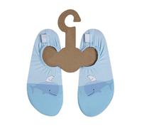 Slipstop Kinder Strandschuhe Anti Rutsch Ballett Schuhe Schwimmschuhe Urlaub Badeschuhe Pool Unisex hellblau Alaska, Größe 33-35