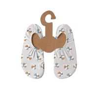 Slipstop Kinder Strandschuhe Anti Rutsch Ballett Schuhe Schwimmschuhe Urlaub Badeschuhe Pool Unisex Beachbal Naturel, Größe 21-23