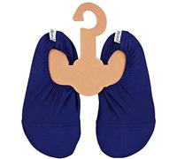 Slipstop Kinder Strandschuhe Anti Rutsch Sport Schuhe Schwimmschuhe Badeschuhe Urlaub Yoga Pool Unisex in Navy, Gr. 21-23