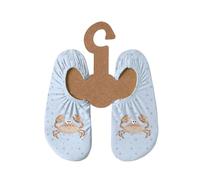 Slipstop Kinder Strandschuhe Anti Rutsch Sport Schuhe Schwimmschuhe Badeschuhe Urlaub Yoga Unisex Sonnenschutzfaktor 50, June-Krabbe, Gr. 33-35