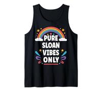 Sloan Vibes Only Cute Retro Girls Sloan Name Tank Top
