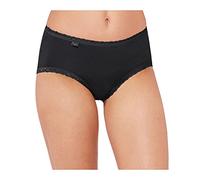 Sloggi Single-Jersey Damen-Hüftslip 24/7 Cotton Lace im 3er-Pack schwarz 38