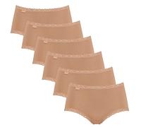 Sloggi - 24/7 Cotton Lace - Midi Slip - 6er-Pack (38 Blush)
