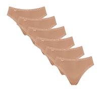 Sloggi - 24/7 Cotton Lace - Tai Slip - 6er-Pack (46 Brush)
