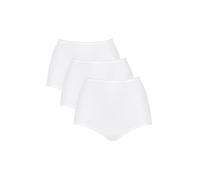 Sloggi Taillenslip 24/7 Microfibre Maxi – weich, 88% Polyamid/12% Elasthan – 3er Pack Weiß Gr. 44