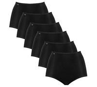 Sloggi - 24/7 Microfibre - Maxi Slip - 6er-Spar-Pack (42 Schwarz)