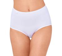 Sloggi Damen Unterhose 24/7 Microfibre Maxi , Recycelte Mikrofaser, 3-Pack, 40, Weiß