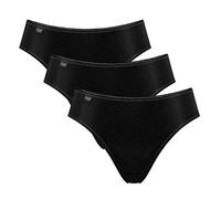 Sloggi Damen-Slip 24/7 Microfibre im 3er-Pack schwarz 38