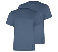 Sloggi 2er Pack Herren Unterhemd Kurzarm - Slim Fit mit Rundhals, Atmungsaktive Piqué-Struktur, Feuchtigkeitsregulierend, Weicher, Moderner Look für Alltag & Freizeit
