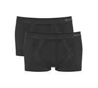 Retro Pants SLOGGI "GO Smooth Hipster 2P" Gr. XL, schwarz (black) Herren Unterhosen (94551632-XL) black
