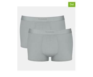 Sloggi 2er-Set: Boxershorts ''Ever Ease'' in Grau - Größe M | Herren Waesche