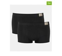 Sloggi Hipster Men GO Natural – Singlejersey 95/5% Baumwolle/Elasthan, Soft-Bund – Herren XL Schwarz