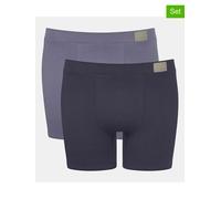Sloggi 2er-Set: Boxershorts in Hellblau - Größe XXL | Herren Waesche