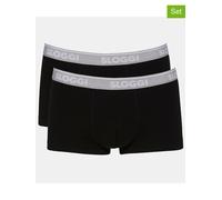 Sloggi 2er-Set: Boxershorts in Schwarz - Größe M | Herren Waesche