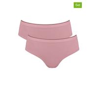 Sloggi 2er-Set: Pantys "Go Sense" in Rosa - Größe XL | Damen Unterteile