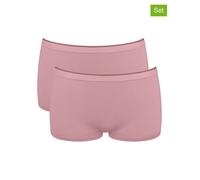 Panty SLOGGI "GO Sense", Damen, Gr. XXL, rosa (tea rose), Single Jersey, Obermaterial: 89% Modal, 11% Elasthan, Unterhosen Panty, Santoni Rundstrick (28656431-XXL) tea rose