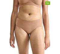 Sloggi 2er-Set: Pantys "Zero Feel 2.0" in Hellbraun - Größe S | Damen Unterteile